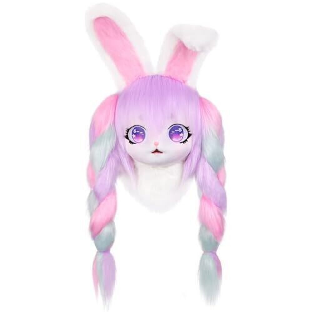 8230 Fursuit Headgear Cosplay Furry Wearable Cute Mask Halloween Masquerade